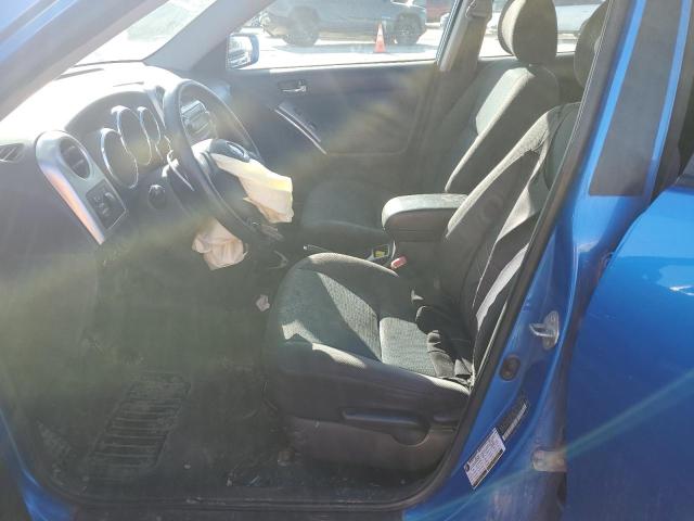 2T1KR32E57C628144 - 2007 TOYOTA COROLLA MA XR BLUE photo 7