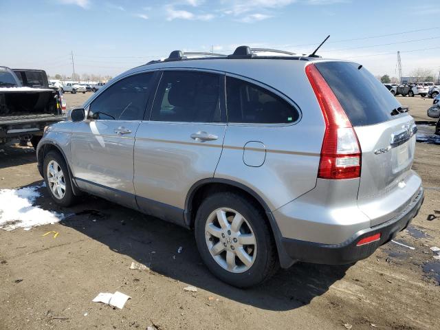 JHLRE48747C061350 - 2007 HONDA CR-V EXL SILVER photo 2