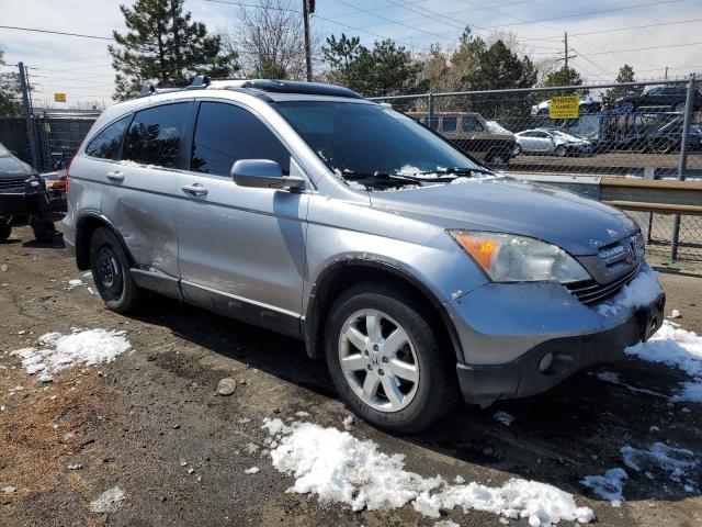 JHLRE48747C061350 - 2007 HONDA CR-V EXL SILVER photo 4