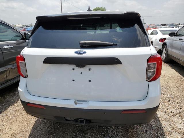 1FM5K8AB9NGA20904 - 2022 FORD EXPLORER POLICE INTERCEPTOR أسود صورة 6