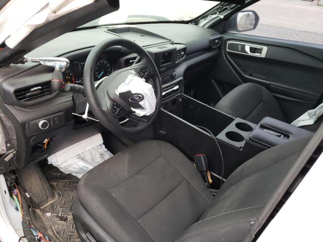 1FM5K8AB9NGA20904 - 2022 FORD EXPLORER POLICE INTERCEPTOR أسود صورة 8