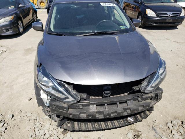 3N1AB7AP4JL633546 - 2018 NISSAN SENTRA S GRAY photo 5