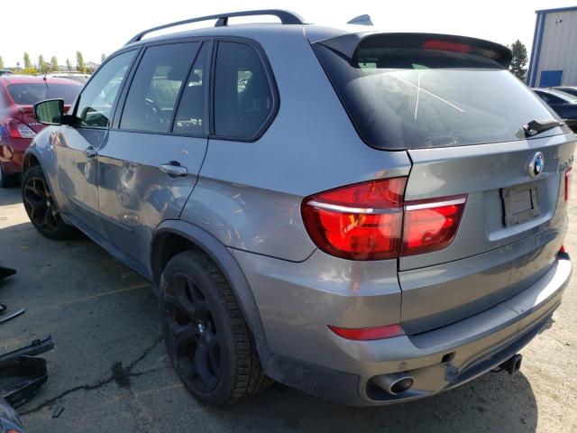 5UXZW0C58BL657934 - 2011 BMW X5 XDRIVE35D GRAY photo 2