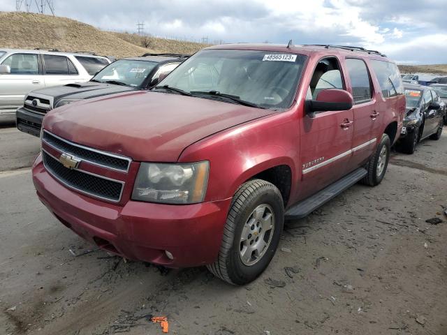 1GNUKJE33AR263026 - 2010 CHEVROLET SUBURBAN K1500 LT BURGUNDY photo 1