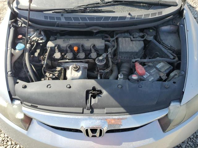 19XFA16639E021373 - 2009 HONDA CIVIC LX-S Gümüş fotoğraf 11