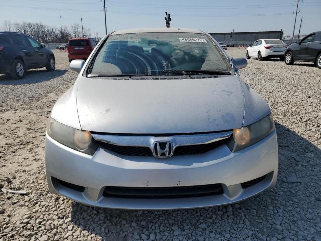 19XFA16639E021373 - 2009 HONDA CIVIC LX-S Gümüş fotoğraf 5