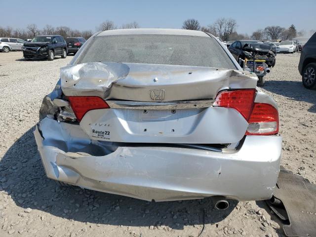 19XFA16639E021373 - 2009 HONDA CIVIC LX-S Gümüş fotoğraf 6