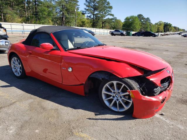 4USBU335X6LW68251 - 2006 BMW Z4 3.0 RED photo 4