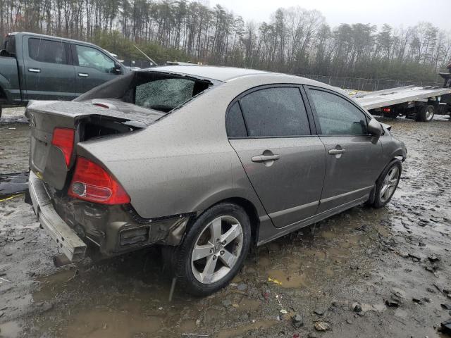 1HGFA15857L139224 - 2007 HONDA CIVIC EX BROWN photo 3