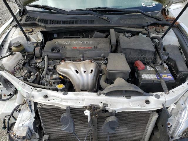 JTNBE46K273045956 - 2007 TOYOTA CAMRY CE WHITE photo 11