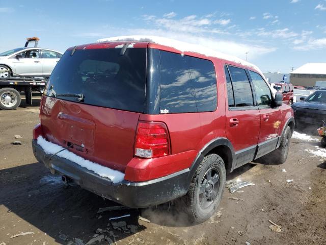 1FMFU16L14LA62965 - 2004 FORD EXPEDITION XLT RED photo 3