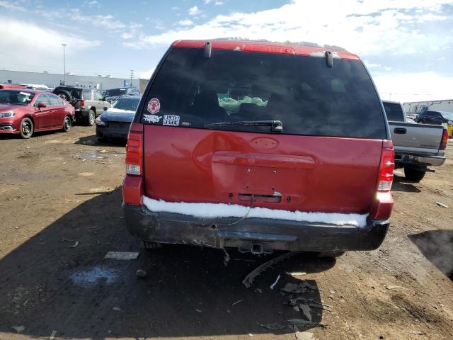 1FMFU16L14LA62965 - 2004 FORD EXPEDITION XLT RED photo 6