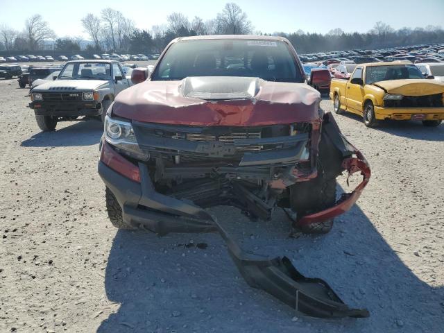 1GCGTEEN2K1351058 - 2019 CHEVROLET COLORADO ZR2 RED photo 5