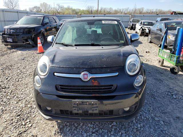 ZFBCFACH5EZ005624 - 2014 FIAT 500L LOUNGE BLACK photo 5