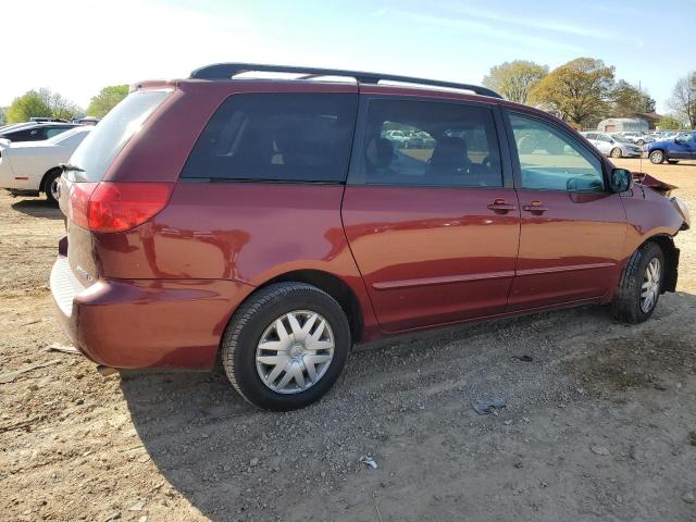 5TDKK4CC0AS303634 - 2010 TOYOTA SIENNA CE RED photo 3