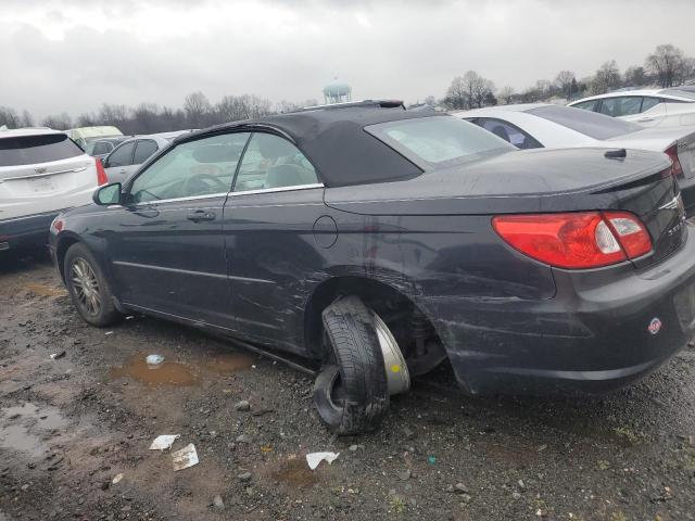 1C3LC55RX8N133506 - 2008 CHRYSLER SEBRING TOURING BLACK photo 2