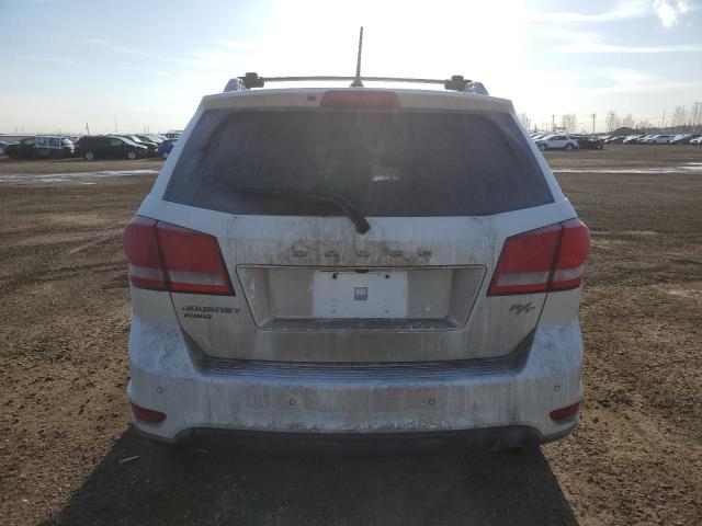 3C4PDDFGXDT657699 - 2013 DODGE JOURNEY R/T WHITE photo 6