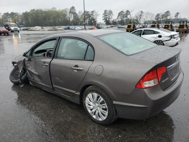 2HGFA1F5XAH582624 - 2010 HONDA CIVIC LX BROWN photo 2