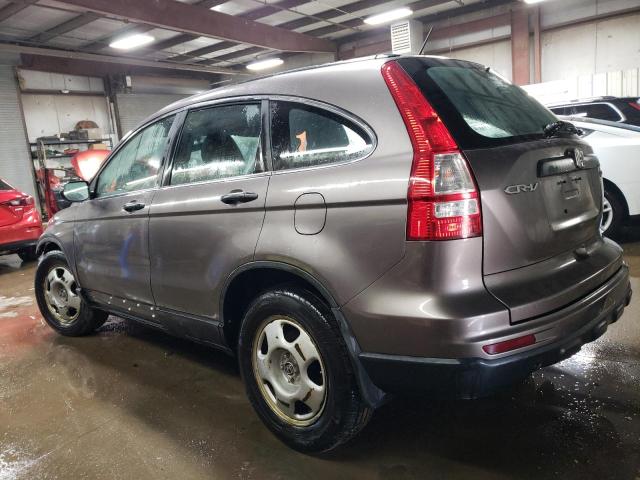 5J6RE4H32AL073217 - 2010 HONDA CR-V LX GRAY photo 2