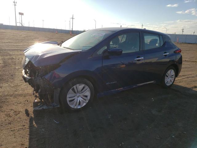 1N4AZ1CP7KC303440 - 2019 NISSAN LEAF S BLUE photo 1