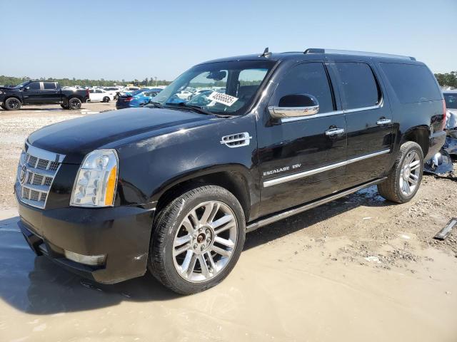1GYS4KEF2DR338257 - 2013 CADILLAC ESCALADE ESV PLATINUM შავი ფოტო 1
