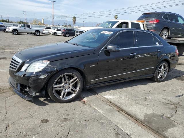 WDDHF5KB0CA628089 - 2012 MERCEDES-BENZ E 350 BLACK photo 1