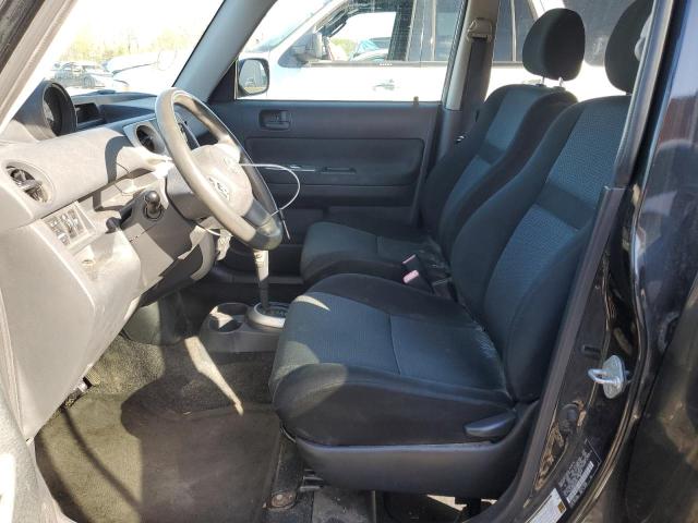 JTLKT324164071571 - 2006 TOYOTA SCION XB BLACK photo 7