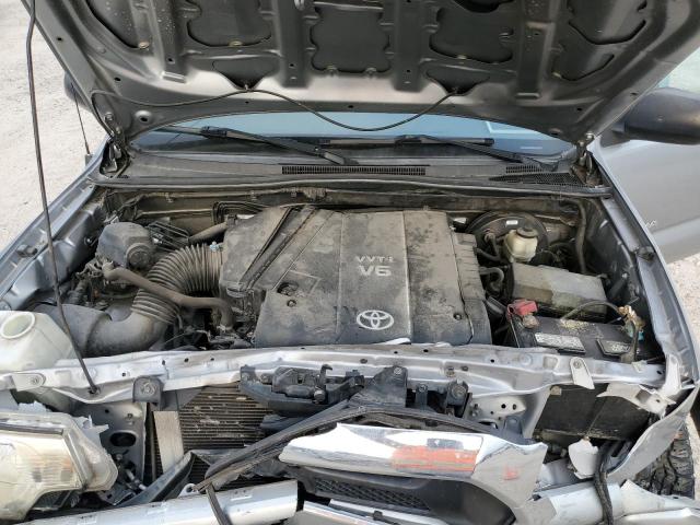 3TMJU4GN2EM170978 - 2014 TOYOTA TACOMA DOUBLE CAB PRERUNNER SILVER photo 11