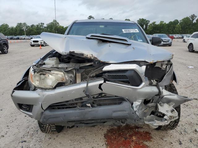 3TMJU4GN2EM170978 - 2014 TOYOTA TACOMA DOUBLE CAB PRERUNNER SILVER photo 5