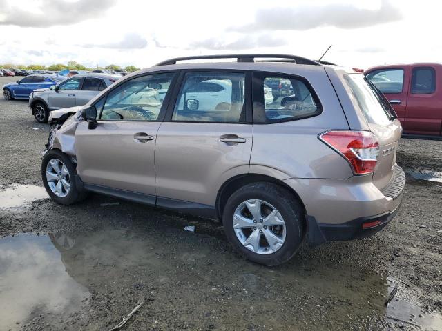 JF2SJABC9FH809219 - 2015 SUBARU FORESTER 2.5I TAN photo 2