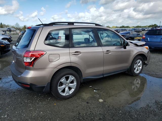 JF2SJABC9FH809219 - 2015 SUBARU FORESTER 2.5I TAN photo 3