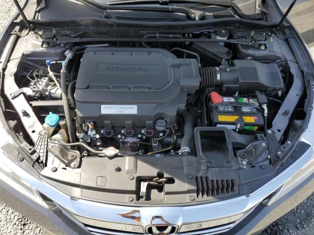 1HGCR3F08HA034626 - 2017 HONDA ACCORD EXL GRAY photo 11