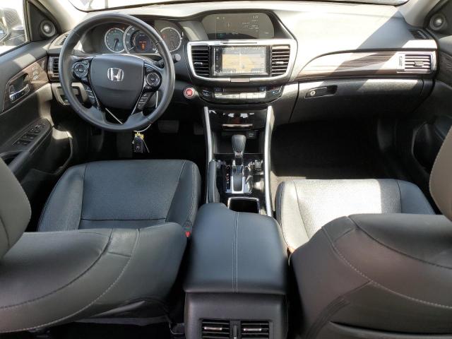 1HGCR3F08HA034626 - 2017 HONDA ACCORD EXL GRAY photo 8