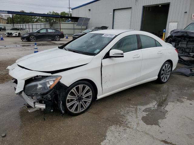 WDDSJ4EB1JN673073 - 2018 MERCEDES-BENZ CLA 250 WHITE photo 1