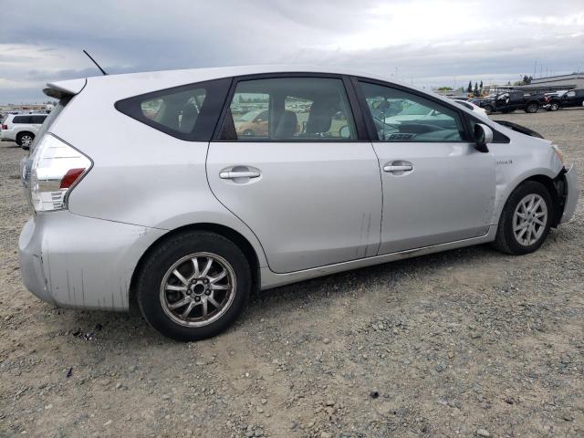 JTDZN3EU2EJ009144 - 2014 TOYOTA PRIUS V GRAY photo 3