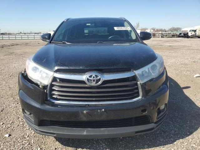 5TDKKRFH1FS109576 - 2015 TOYOTA HIGHLANDER XLE 黑色 照片 5
