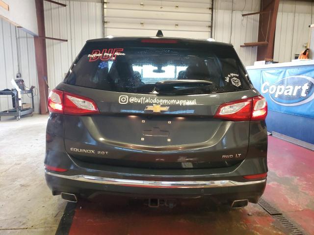 2GNAXTEX2J6234485 - 2018 CHEVROLET EQUINOX LT CHARCOAL photo 6