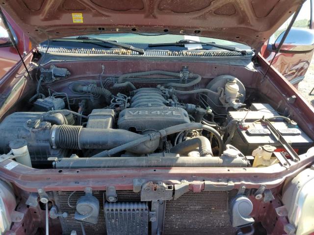 5TBBT44145S468384 - 2005 TOYOTA TUNDRA ACCESS CAB SR5 MAROON photo 11