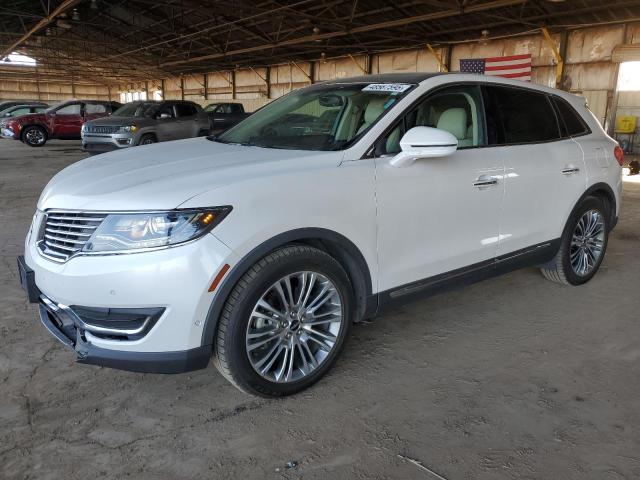 2LMTJ6LR2GBL52285 - 2016 LINCOLN MKX RESERVE WHITE photo 1