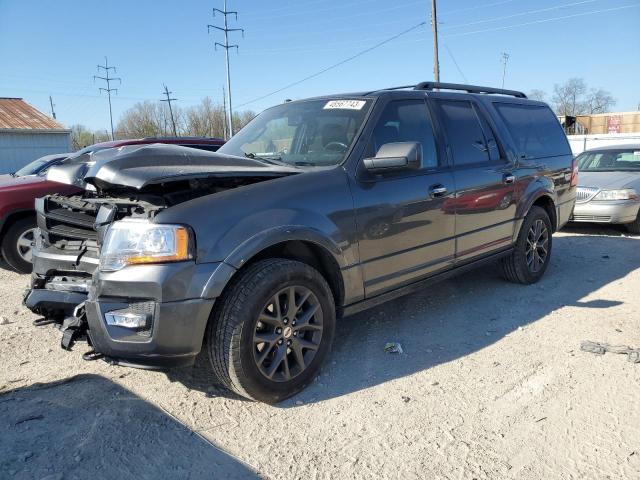 1FMJK2AT4HEA20684 - 2017 FORD EXPEDITION EL LIMITED GRAY photo 1