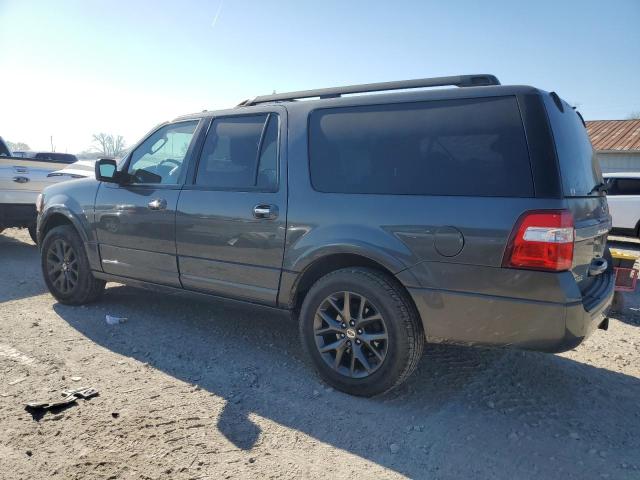 1FMJK2AT4HEA20684 - 2017 FORD EXPEDITION EL LIMITED GRAY photo 2