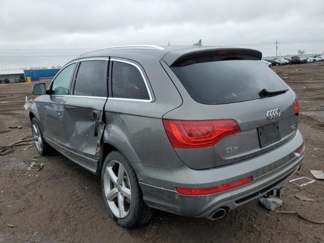 WA1DGAFE6ED006966 - 2014 AUDI Q7 PRESTIGE GRAY photo 2