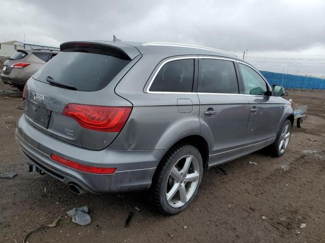 WA1DGAFE6ED006966 - 2014 AUDI Q7 PRESTIGE GRAY photo 3