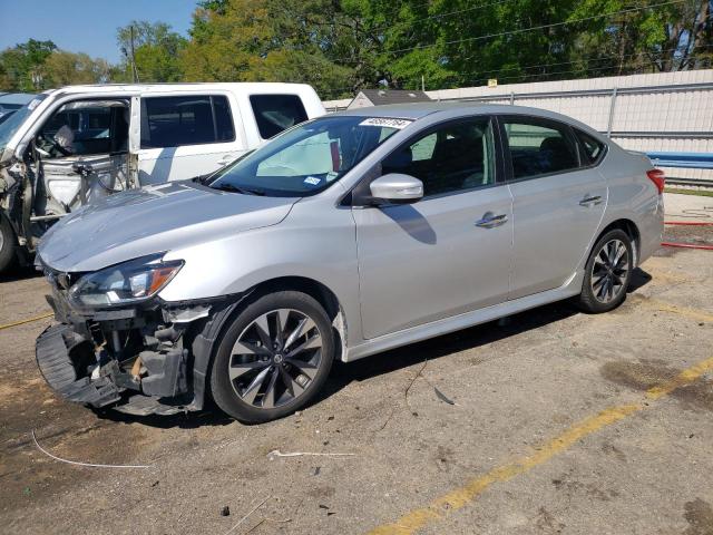 3N1AB7APXHY333460 - 2017 NISSAN SENTRA S SILVER photo 1