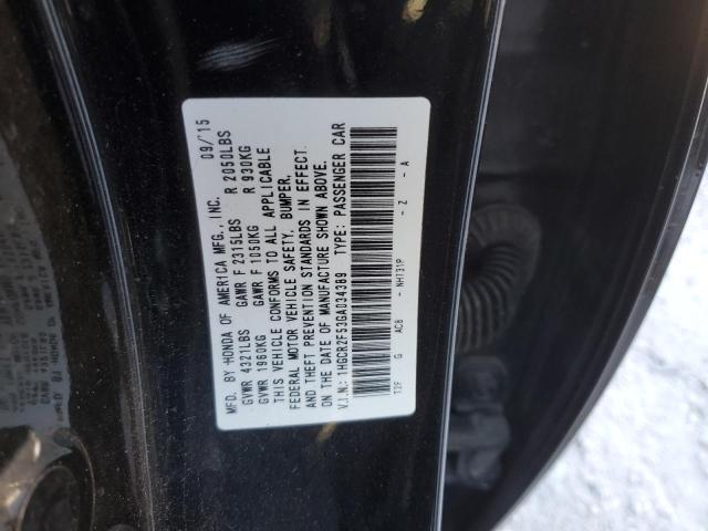 1HGCR2F53GA034389 - 2016 HONDA ACCORD SPORT 黑色 照片 13