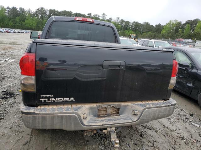 5TBEV54127S465385 - 2007 TOYOTA TUNDRA CREWMAX SR5 BLACK photo 6