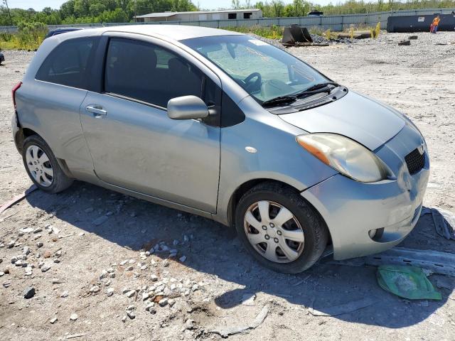 JTDJT923485215497 - 2008 TOYOTA YARIS SILVER photo 4