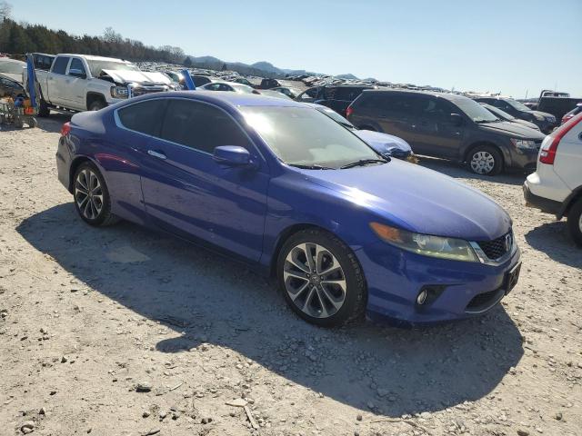 1HGCT2B89EA005204 - 2014 HONDA ACCORD EXL BLUE photo 4