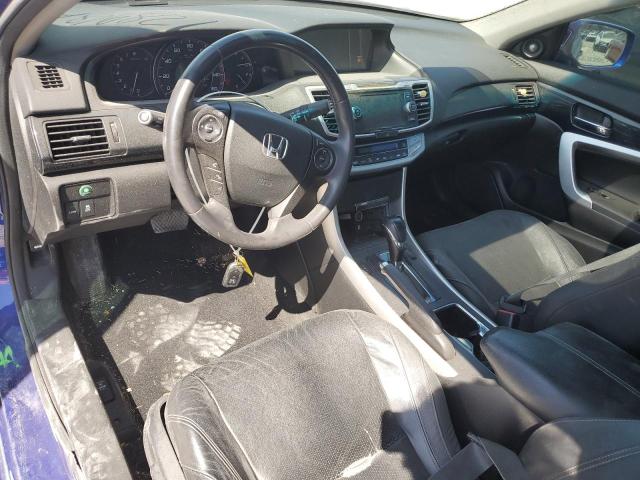 1HGCT2B89EA005204 - 2014 HONDA ACCORD EXL BLUE photo 8