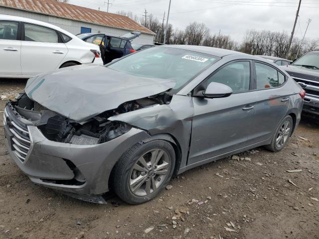 KMHD84LF8HU369822 - 2017 HYUNDAI ELANTRA SE GRAY photo 1